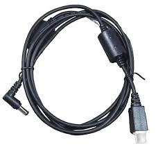 [CBL-DC-388A1-01] DC power cord used to power single-slot cradles or four-slot battery chargers when using level VI efficiency power supply (PWR-BGA12V50W0WW). The cable length is 1.8 meters