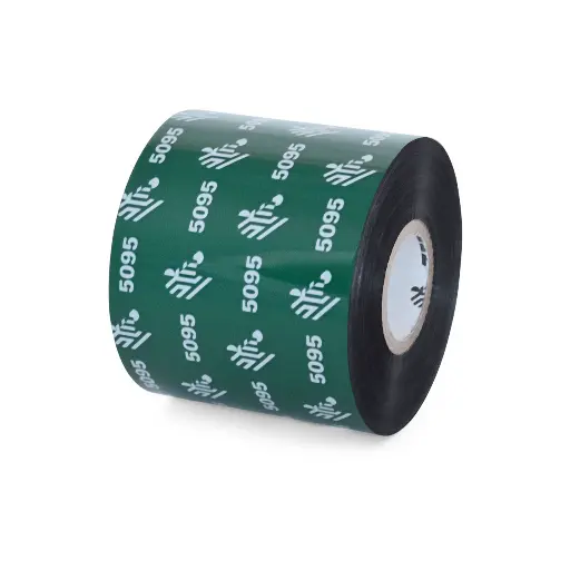 [S5095BK06030] Băng mực in mã vạch 5095 Kích thước 60mm x300m Mã: S5095BK06030, Hiệu Zebra