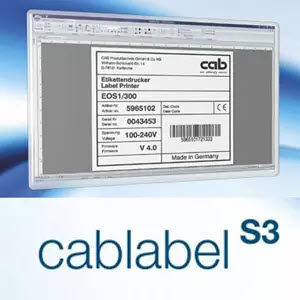 [5588001] Phần mềm in mã vạch Cablabel S3 Pro 1 WS