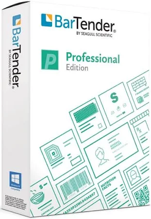 [BTP-2-SUB-1YR] BarTender Professional - Application + 2 Printers Annual Subscription (Includes Standard MSA)